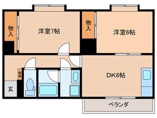 第一マドカ・Ｃの物件間取画像